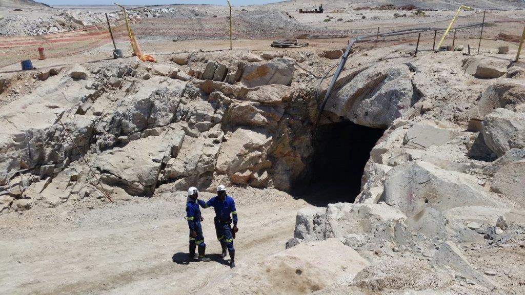 North Portal mine entrance